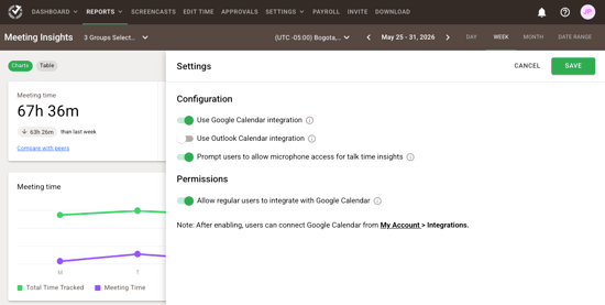 Additional allow users settings