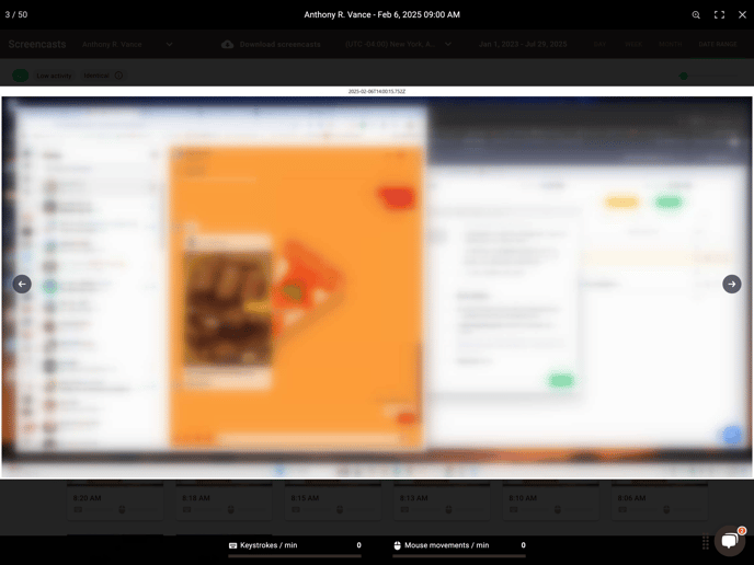 Blur-enabled