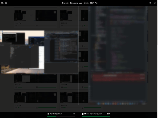 Multiple Monitor Zoomed