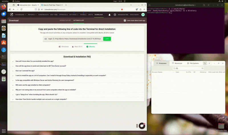 Ubuntu Install