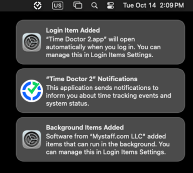 background notifications