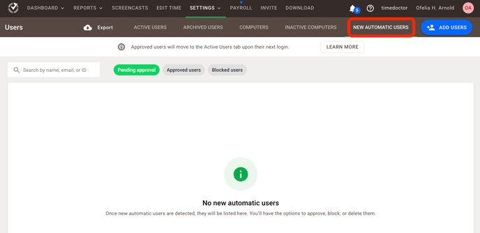 new-automatic-users-tab
